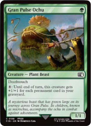 Gran Pulse Ochu (FIN-189) - FINAL FANTASY Foil