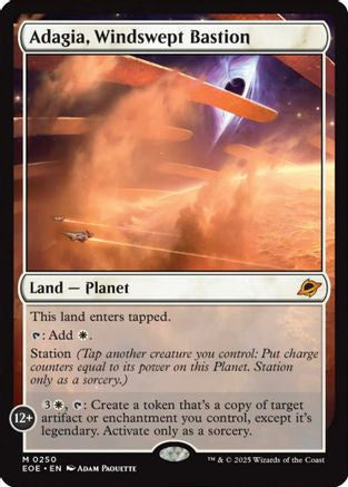 Adagia, Windswept Bastion (EOE-250) - Edge of Eternities Foil