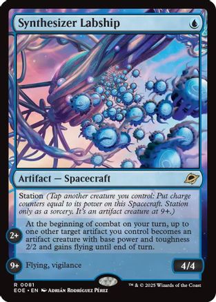 Synthesizer Labship (EOE-081) - Edge of Eternities Foil