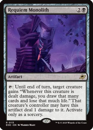 Requiem Monolith (EOE-113) - Edge of Eternities