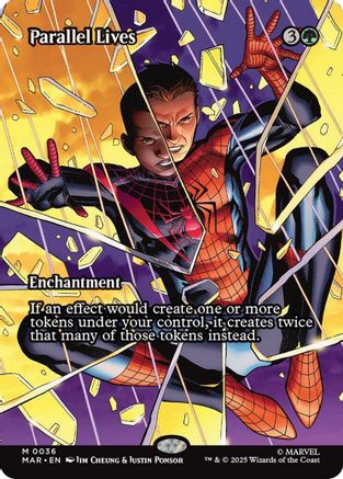 Parallel Lives (Borderless) (MAR-036) - Marvel Eternal-Legal
