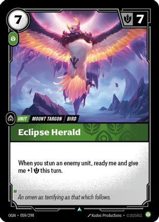Eclipse Herald (059/298) - Origins