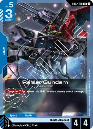 Raider Gundam (GD02-010) - Dual Impact