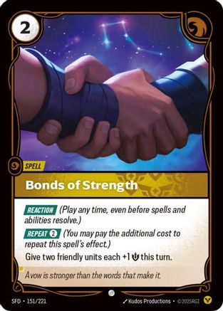 Bonds of Strength (151/221) - Spiritforged