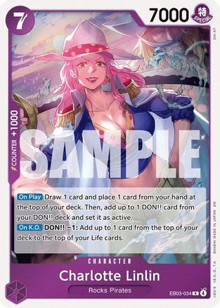 Charlotte Linlin (EB03-034) - Extra Booster: One Piece Heroines Edition Foil