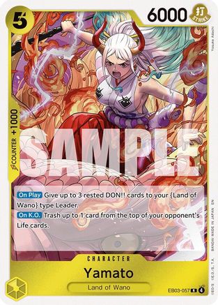 Yamato (EB03-057) - Extra Booster: One Piece Heroines Edition Foil