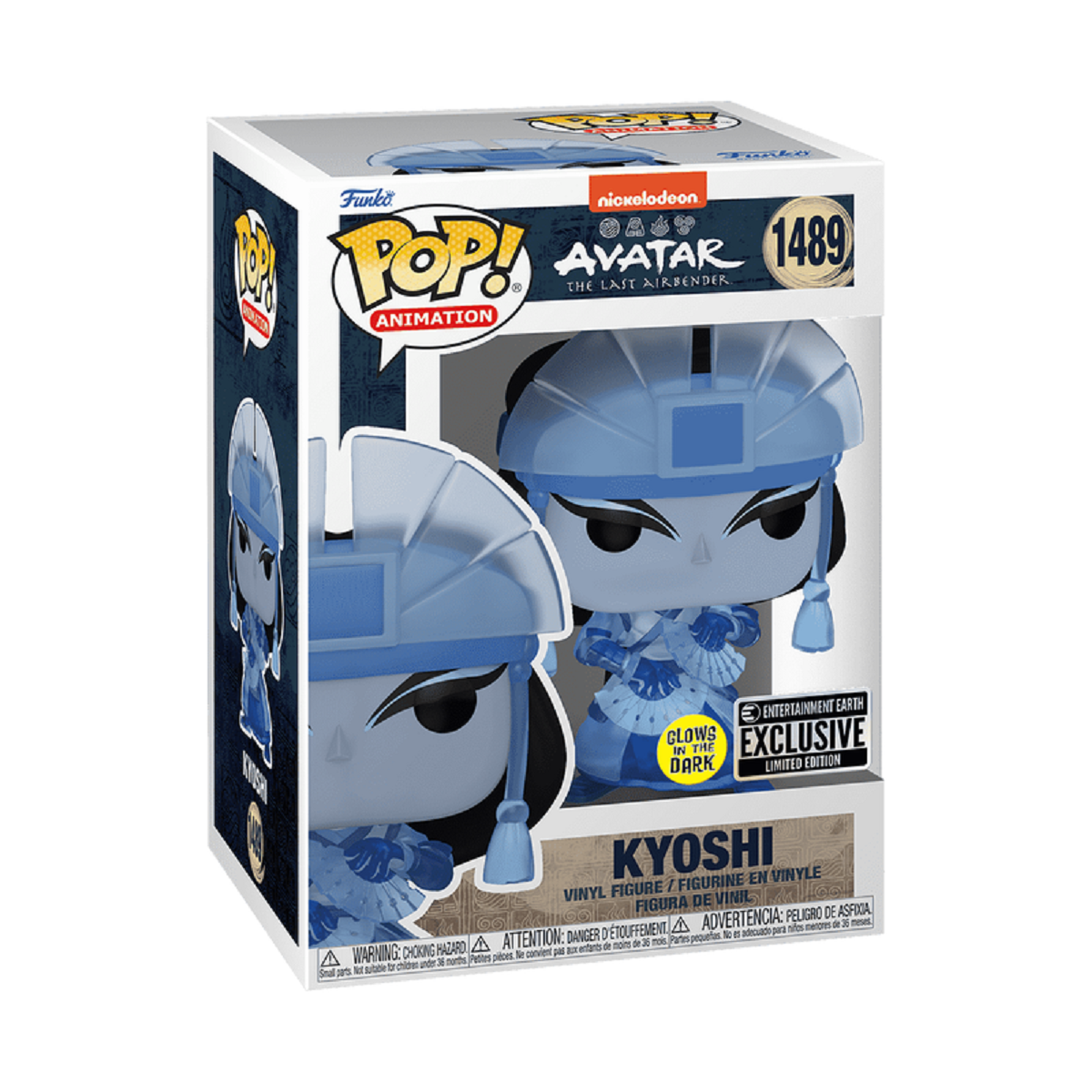 Funko Pop! Star Wars | Avatar the Last Airbender | Kyoshi 1489 (Glow in the Dark EE Exclusive)