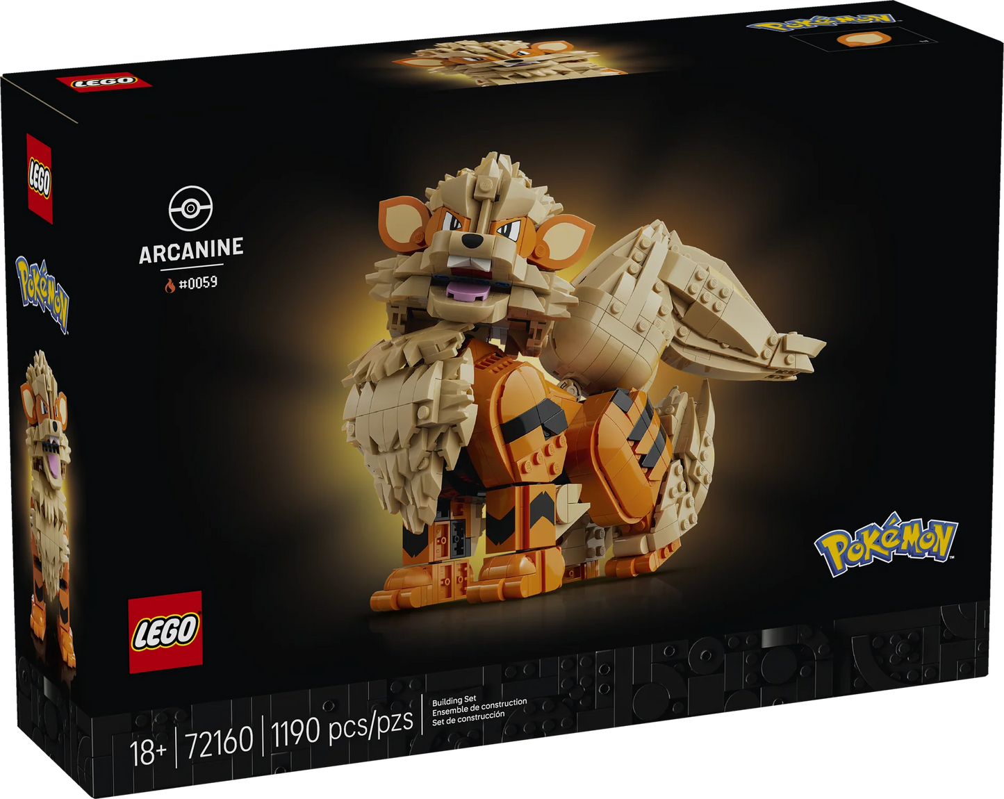 LEGO® Pokémon™ Arcanine 72160