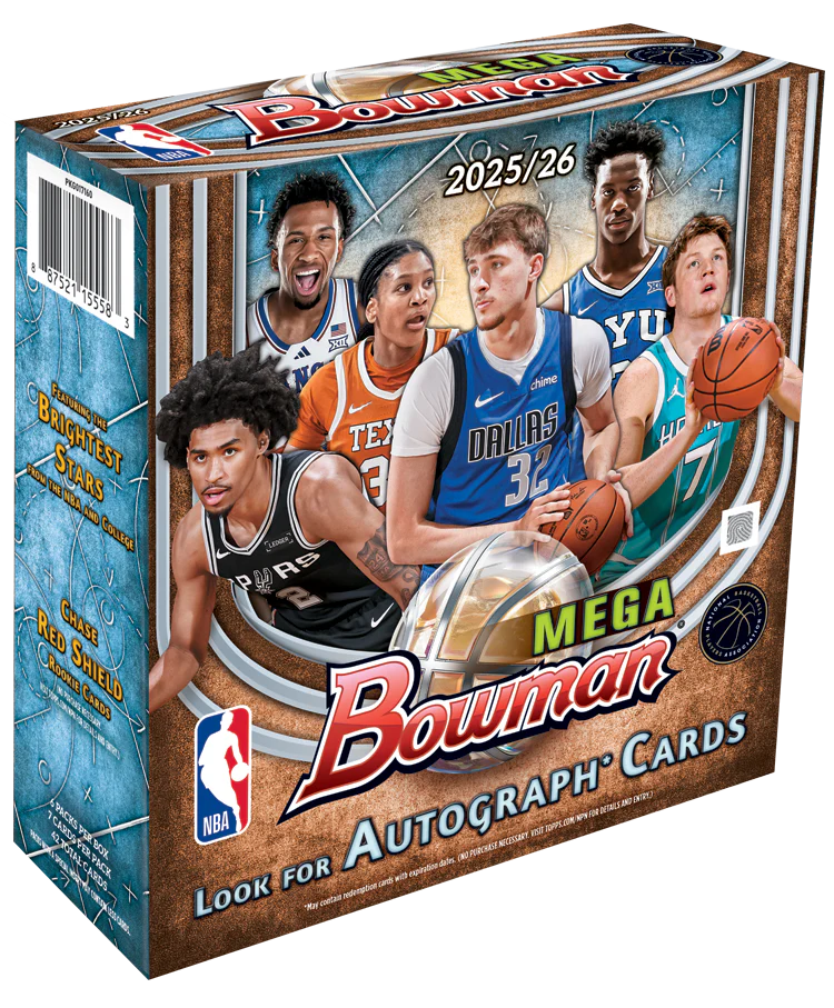 2026 Topps Bowman Basketball Mega Box
