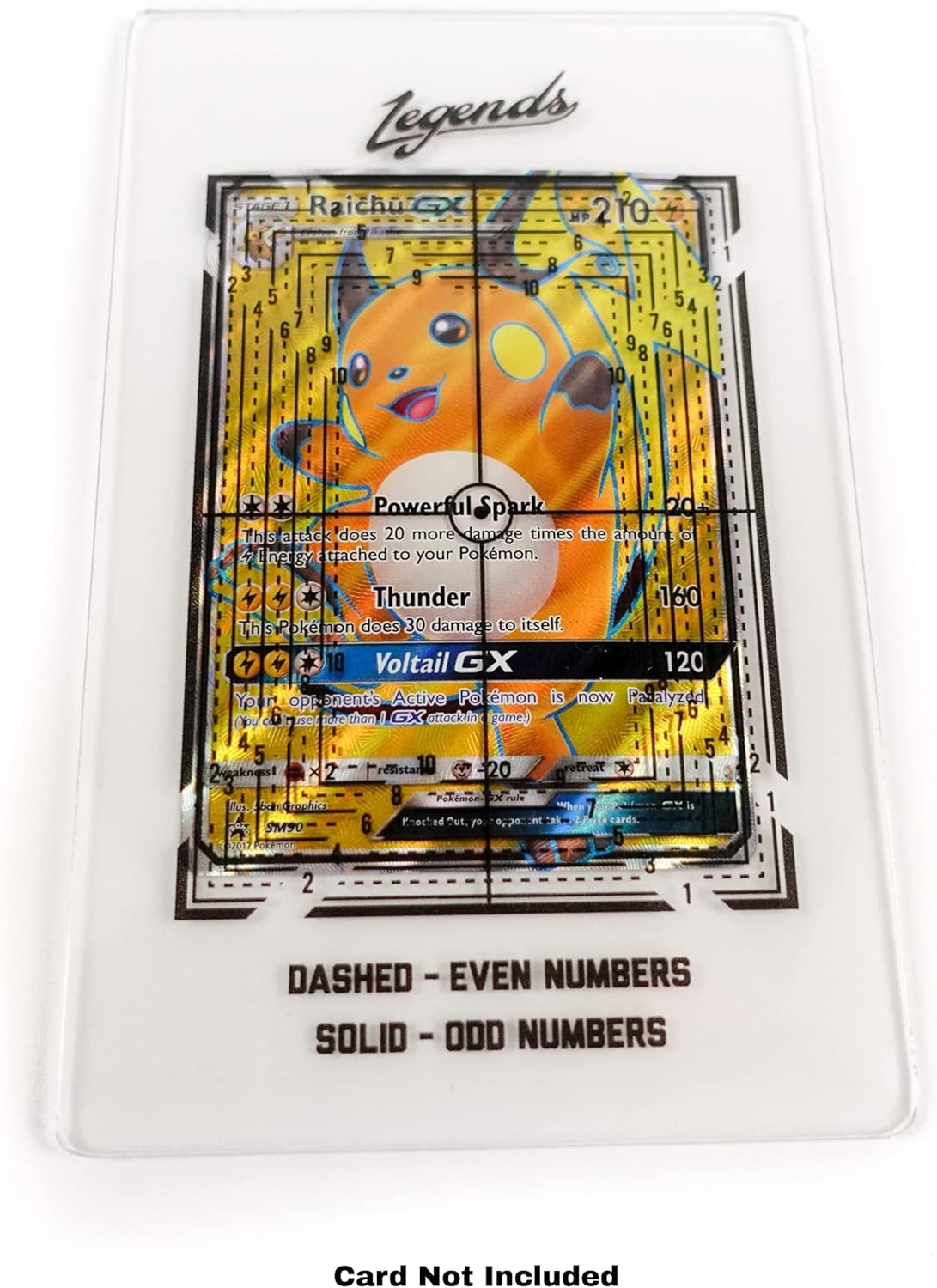 Legends Card Grading Centering Tool