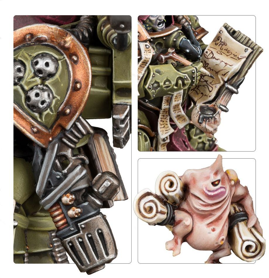 Death Guard - Scribbus Wretch, the Tallyman