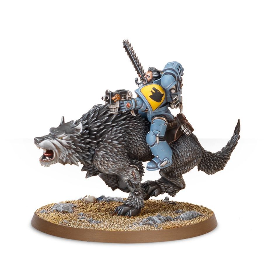 Space Wolves - Thunderwolf Cavalry
