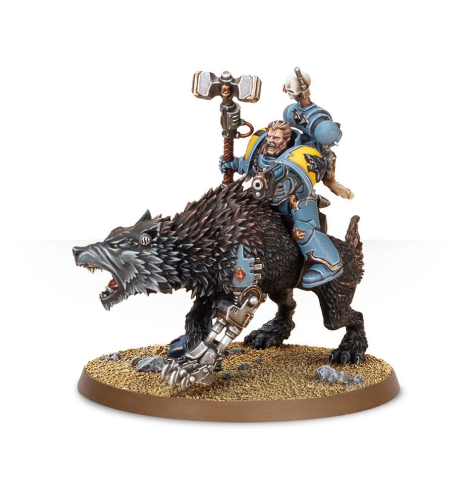 Space Wolves - Thunderwolf Cavalry