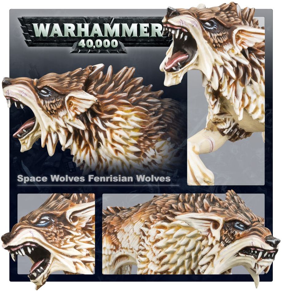 Space Wolves - Fenrisian Wolves
