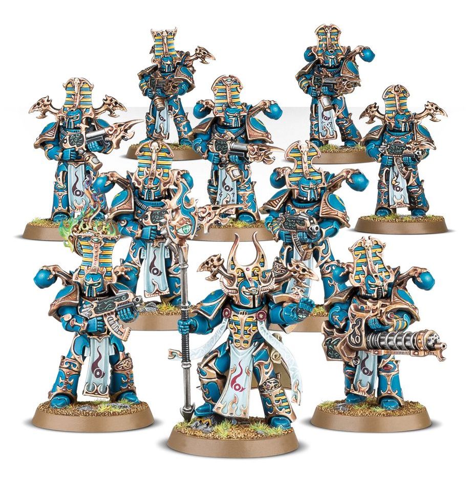 Chaos Space Marines: (Thousand Sons) Rubric Marines