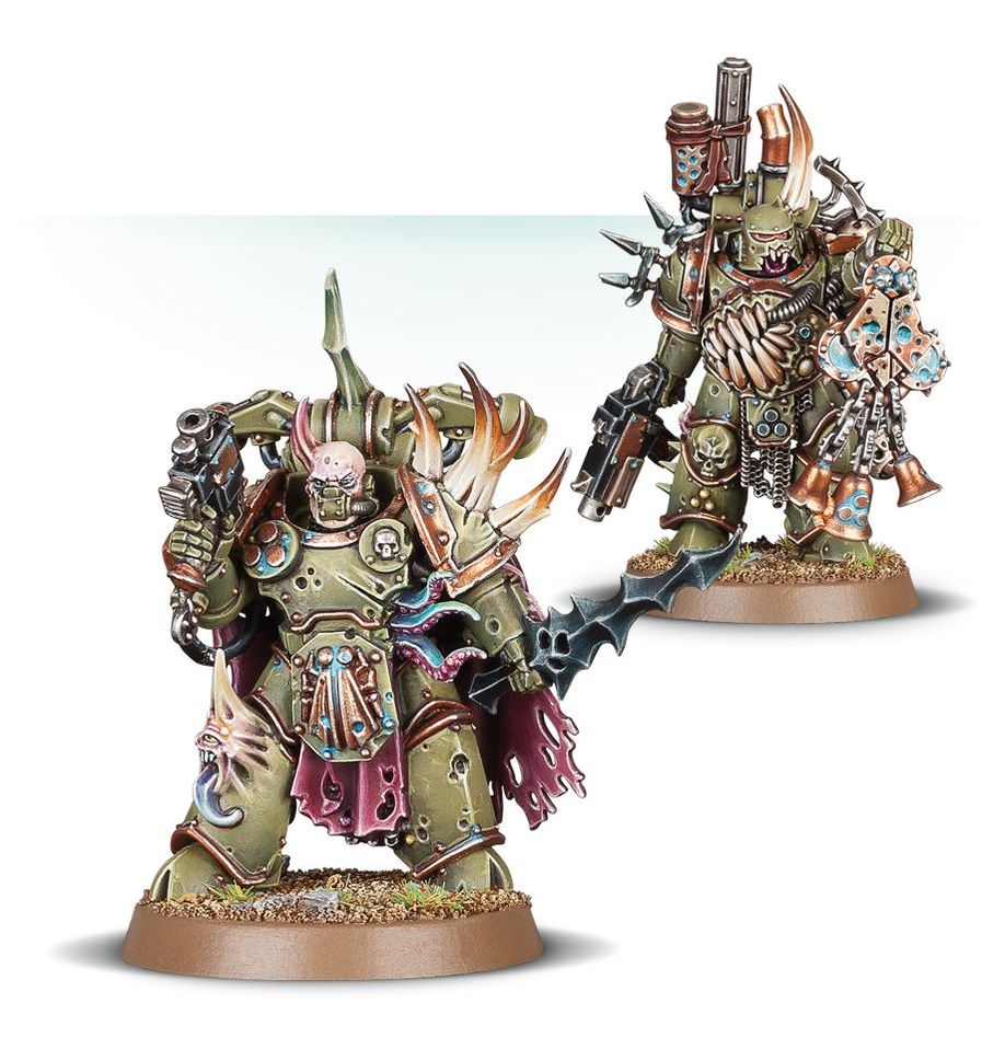 Chaos Space Marines - Death Guard - Plague Marine