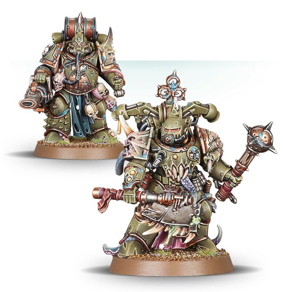 Chaos Space Marines - Death Guard - Plague Marine