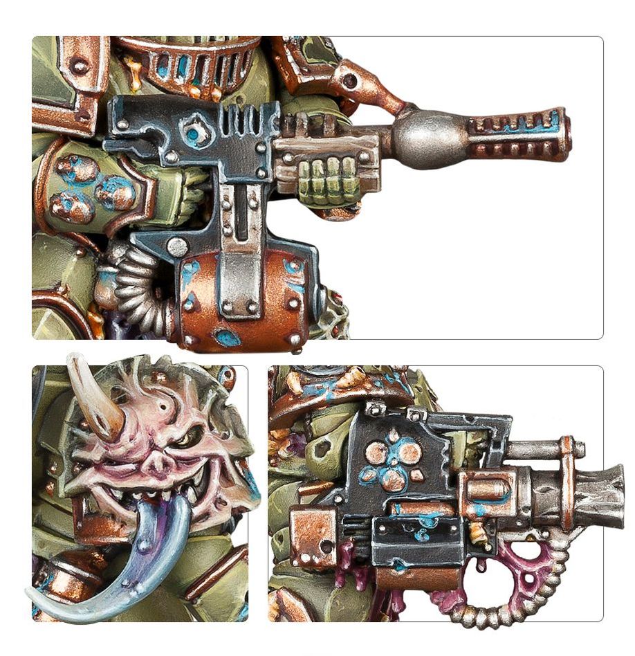 Chaos Space Marines - Death Guard - Plague Marine