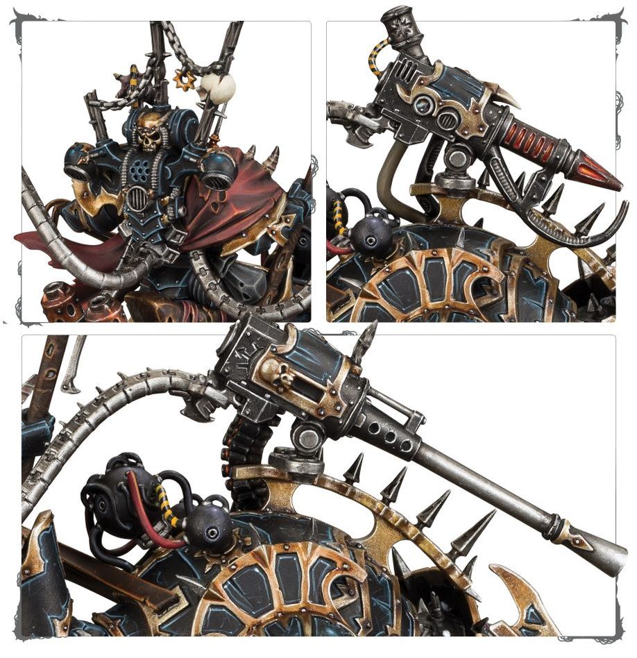 Chaos Space Marines - Lord Discordant on Helstalker