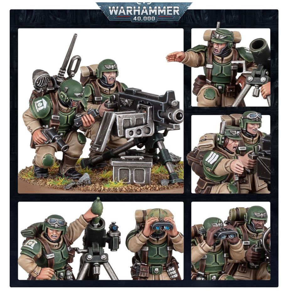 Astra Militarum - Heavy Weapons Squad