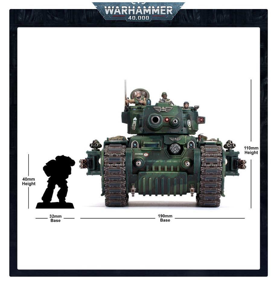 Astra Militarum - Rogal Dorn Battle Tank