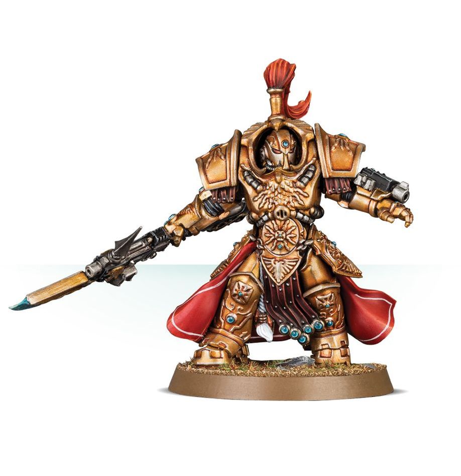 Adeptus Custodes - Shield-Captain/Custodians in Allarus Terminator Armor