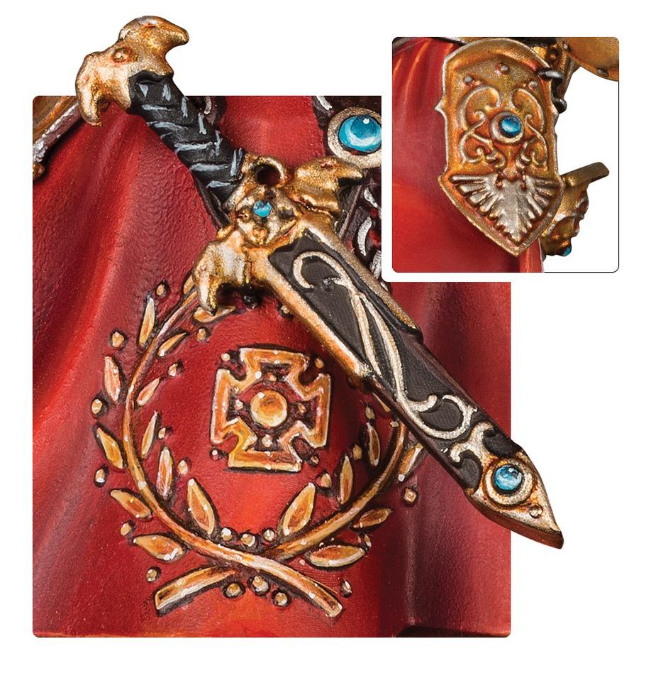 Adeptus Custodes - Shield-Captain/Custodians in Allarus Terminator Armor
