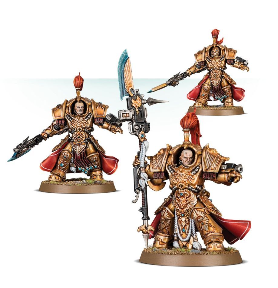 Adeptus Custodes - Shield-Captain/Custodians in Allarus Terminator Armor
