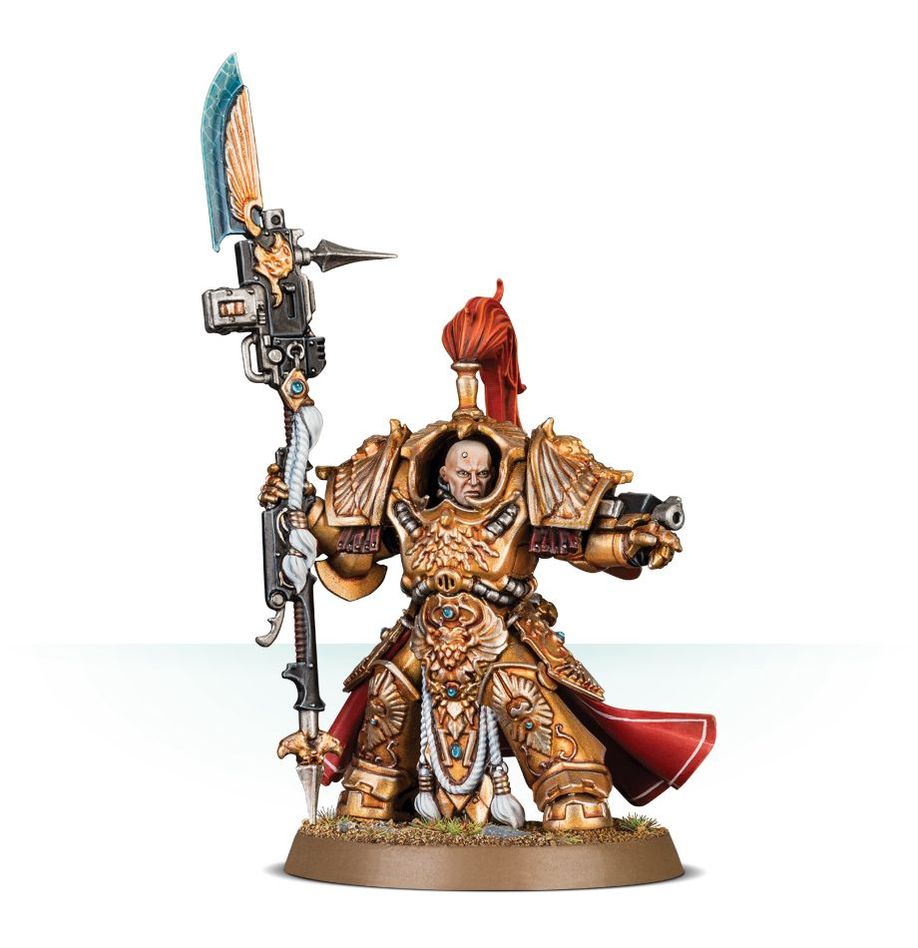 Adeptus Custodes - Shield-Captain/Custodians in Allarus Terminator Armor