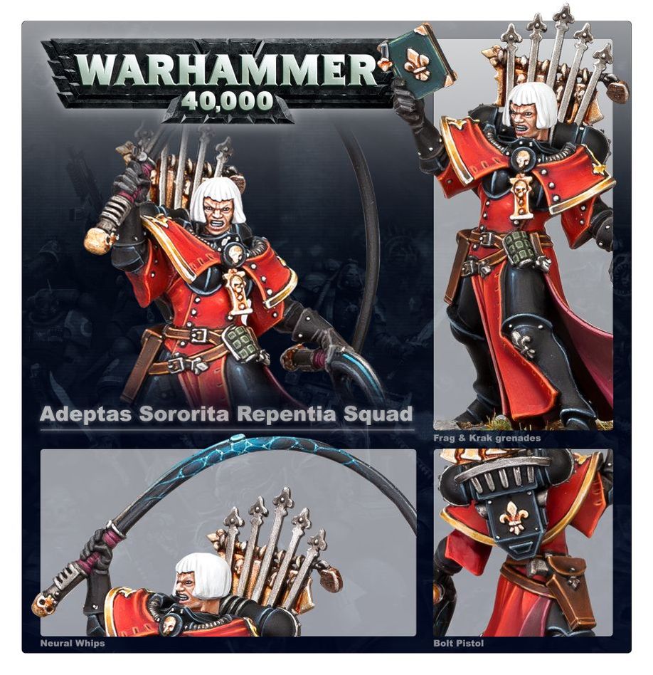 Adepta Sororitas - Repentia Squad