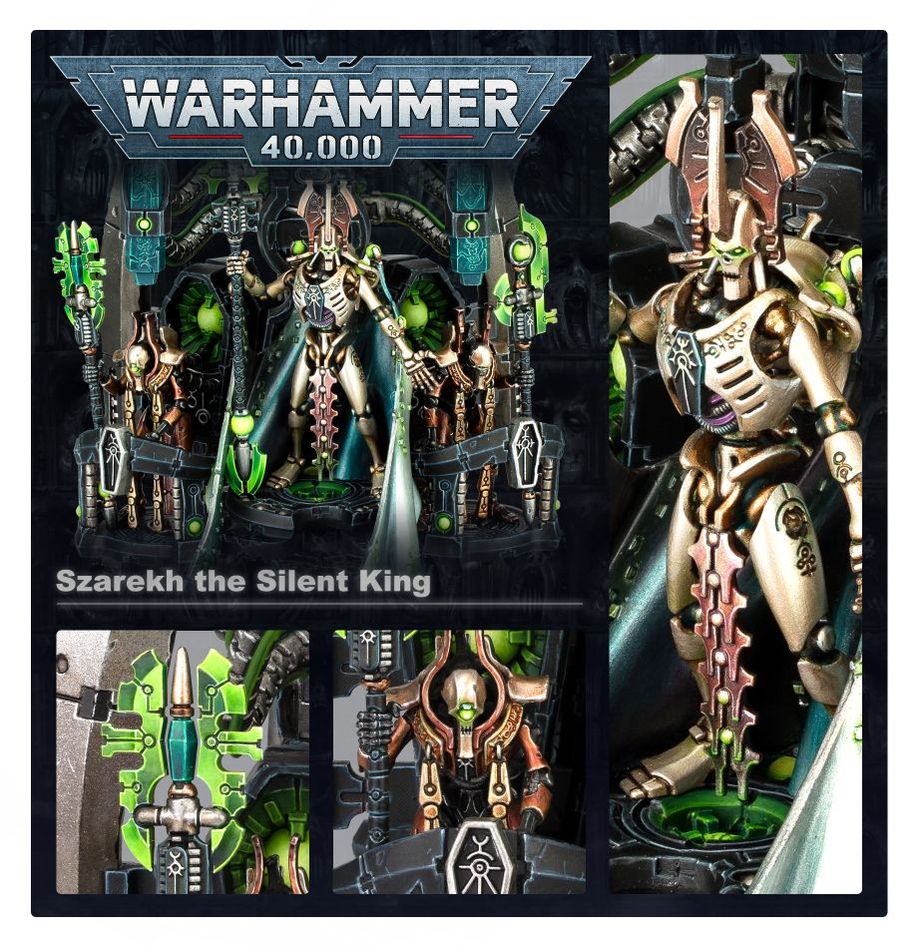 Necrons - Szarekh, The Silent king