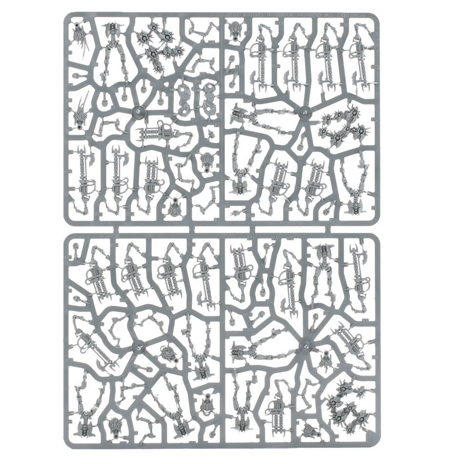 Necrons - Warriors w/ Canoptek Scarabs