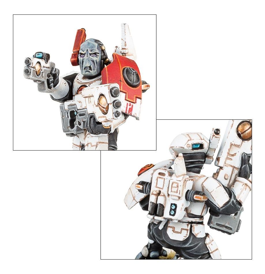 T'au Empire - Empire Fire Warriors Strike / Breacher Team