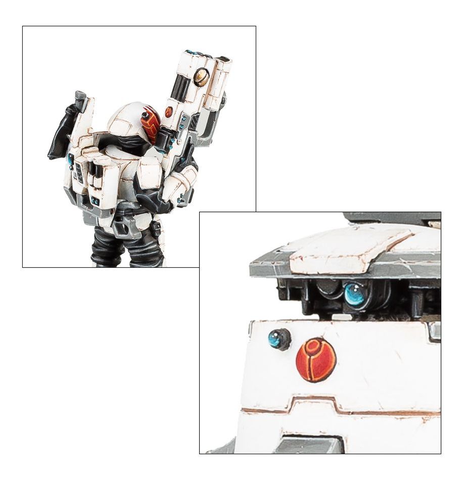 T'au Empire - Empire Fire Warriors Strike / Breacher Team