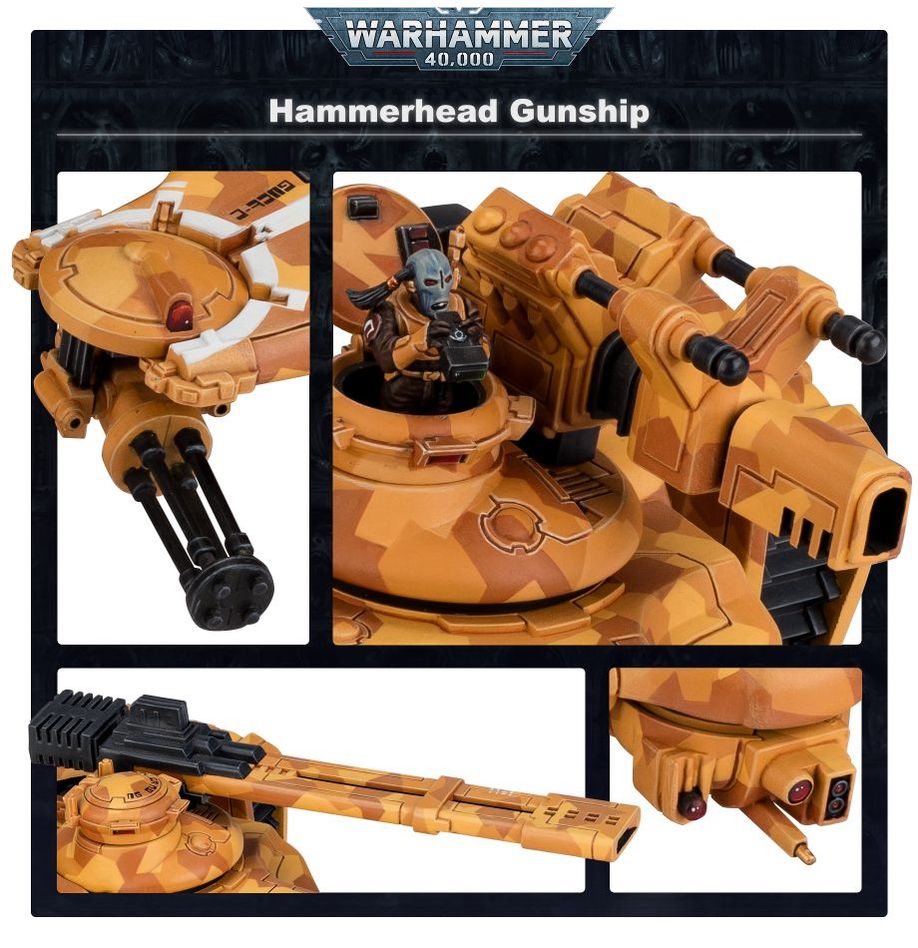 T'au Empire - Hammerhead  Gunship