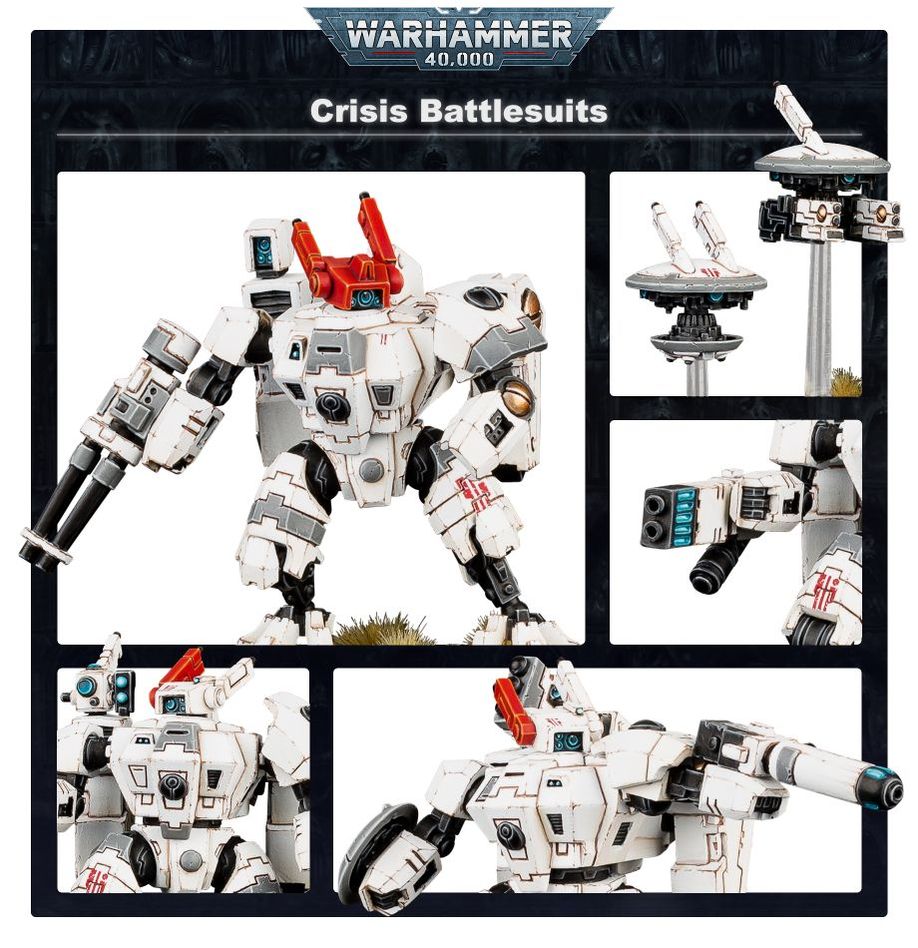 T'au Empire - Crisis Battlesuits