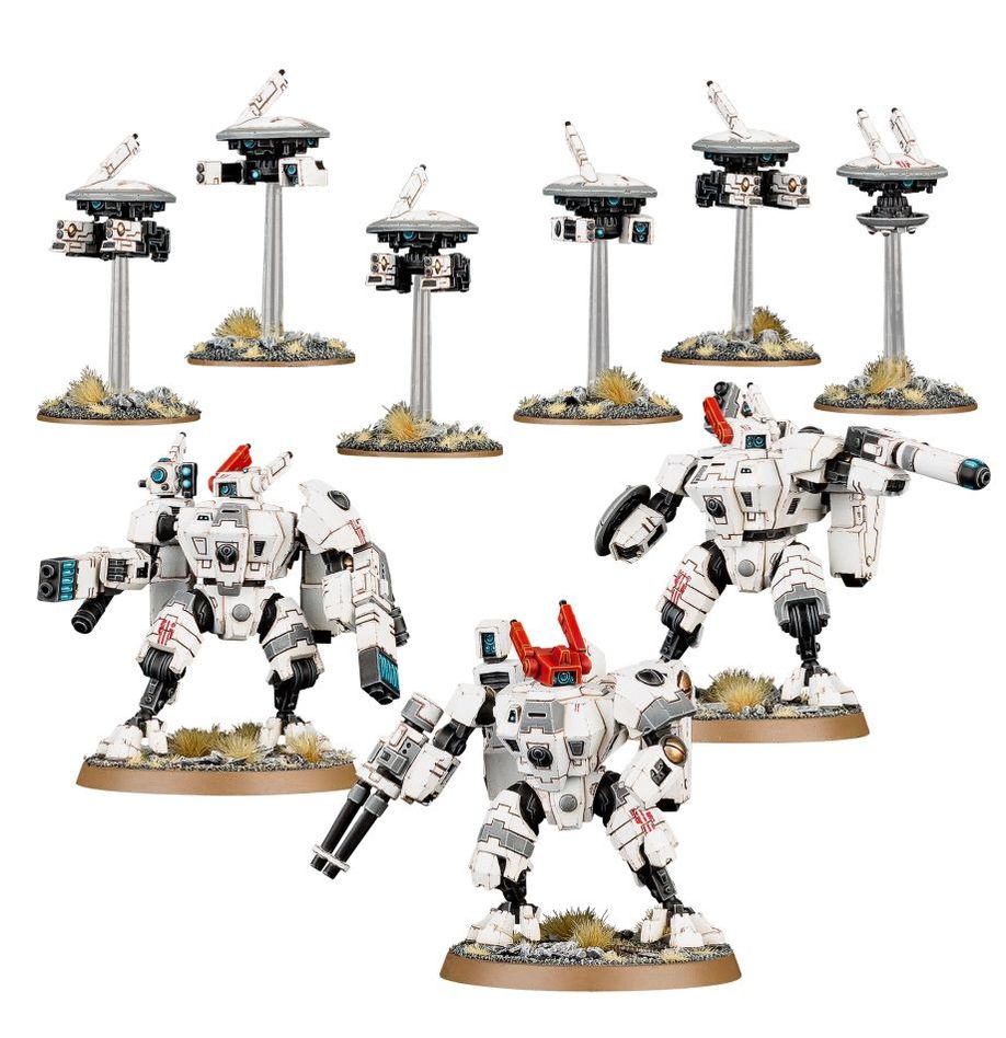 T'au Empire - Crisis Battlesuits