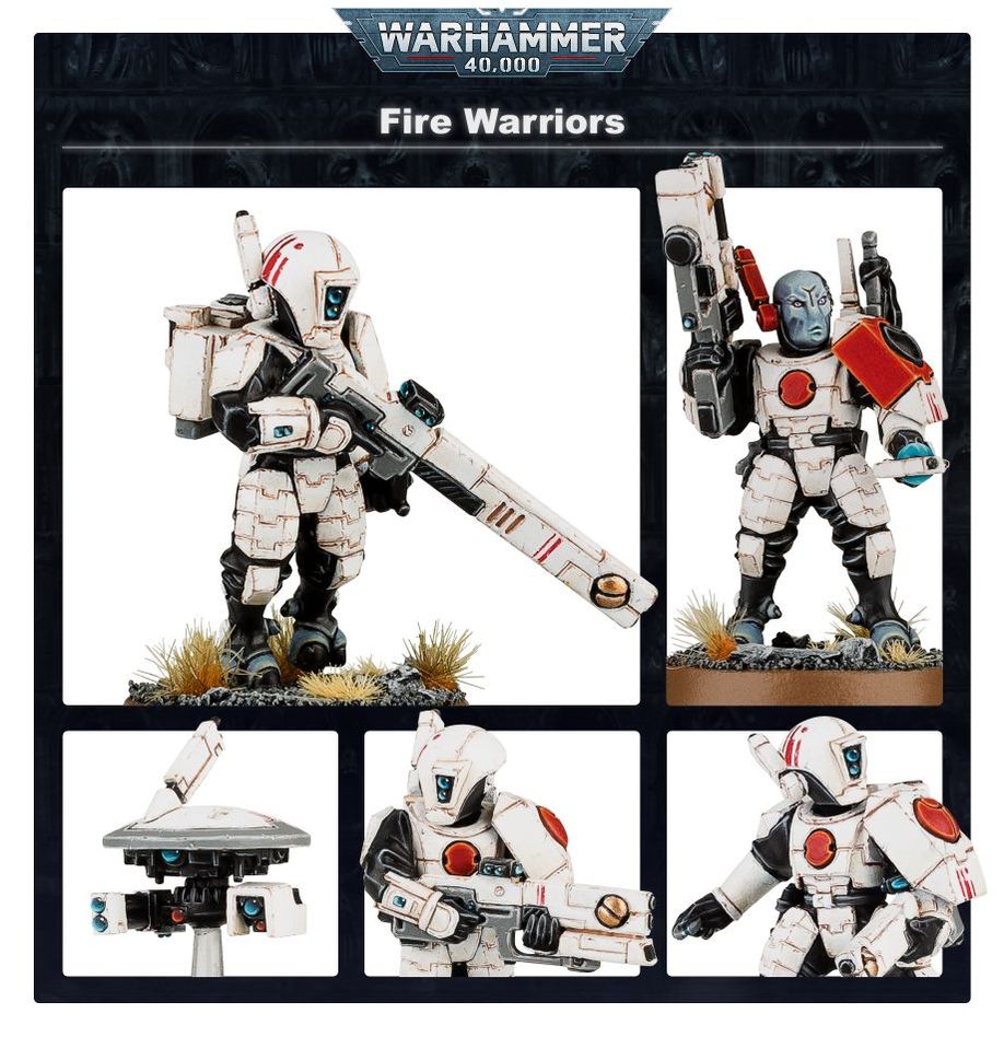 T'au Empire - Empire Fire Warriors Strike / Breacher Team