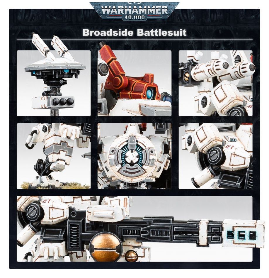 T'au Empire - XV88 Broadside Battlesuit