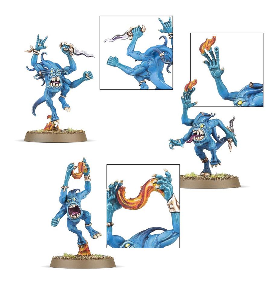 Chaos Daemons - Disciples of Tzeentch - Blue Horrors