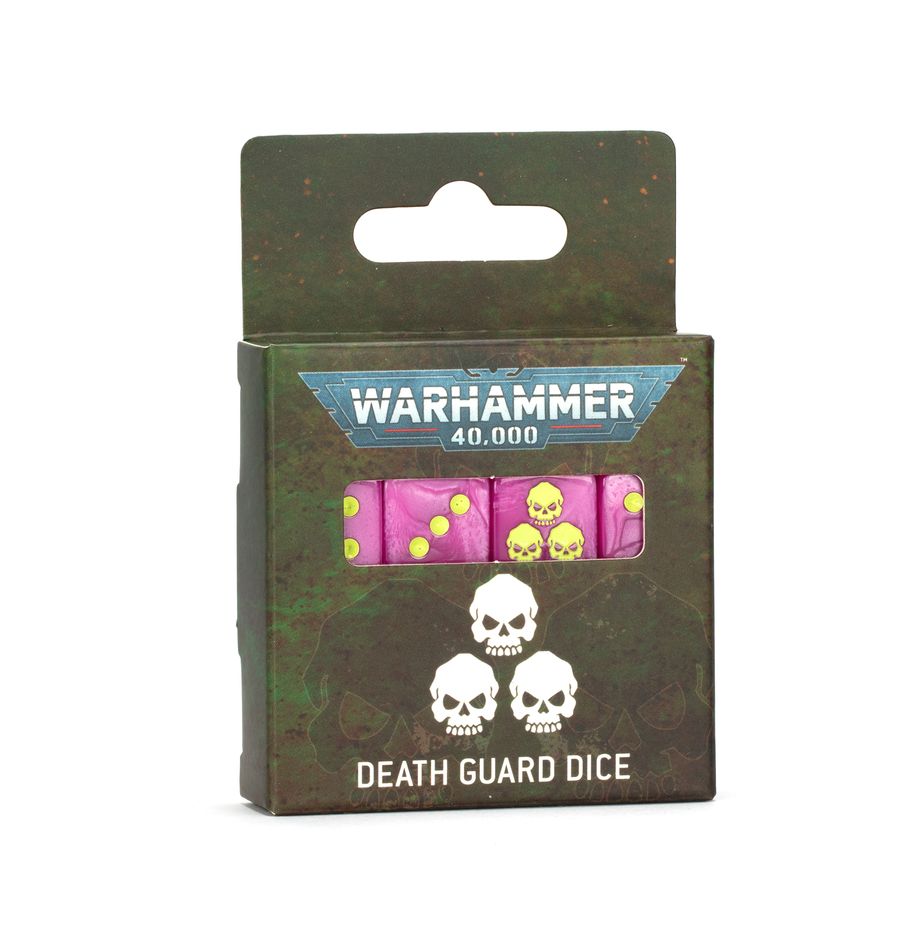 Chaos Space Marines - Death Guard - Dice Set