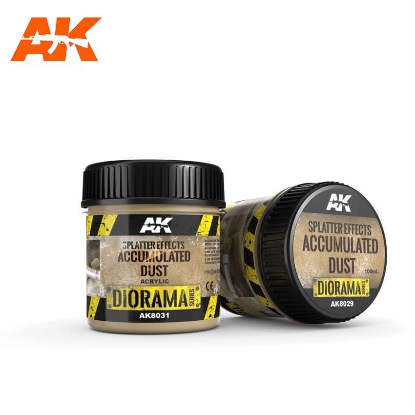 AK Interactive | Splatter Effects Accumulated Dust 100ml