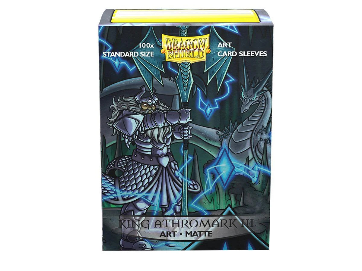 Dragon Shield 100x Standard Size Matte - King Athromark III Art Sleeves