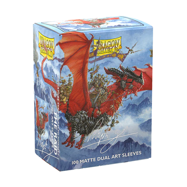 Dragon Shield Sleeves - Matte Dual Art - The Raid