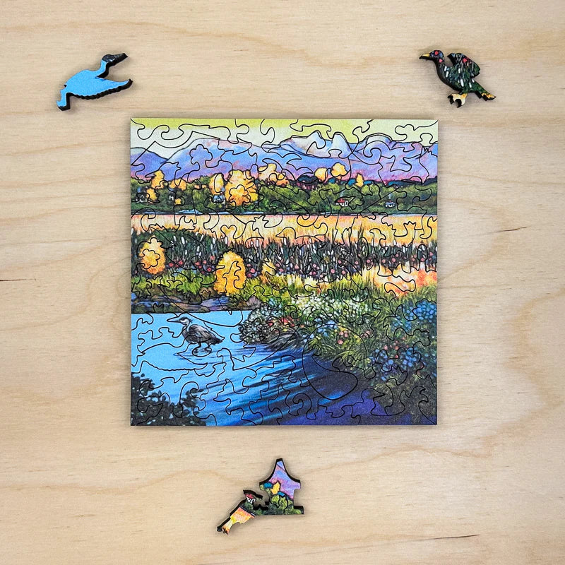 Stumpcraft | The Marsh, The Meadow, The Mountain by Catherine Robertson (61pcs)