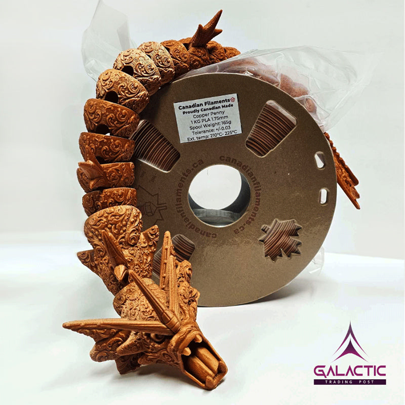 Canadian Filaments PLA - Copper - 1.75mm / 1 kg
