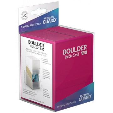 Ultimate Guard Deck Case Boulder 80+ Rodonite Pink
