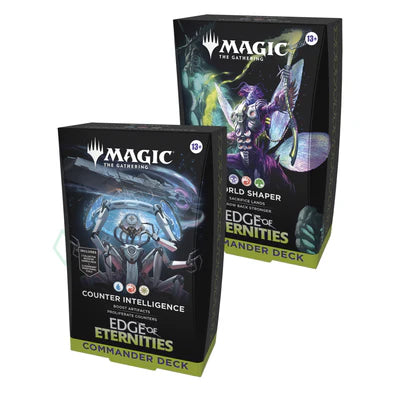 MTG - EDGE OF ETERNITIES COMMANDER  Set of 2