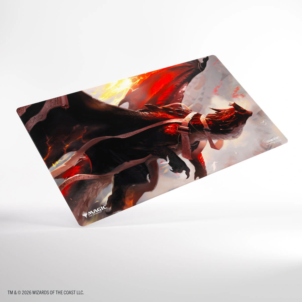 Secrets of Strixhaven: Lorehold, The Historian Shiny Playmat