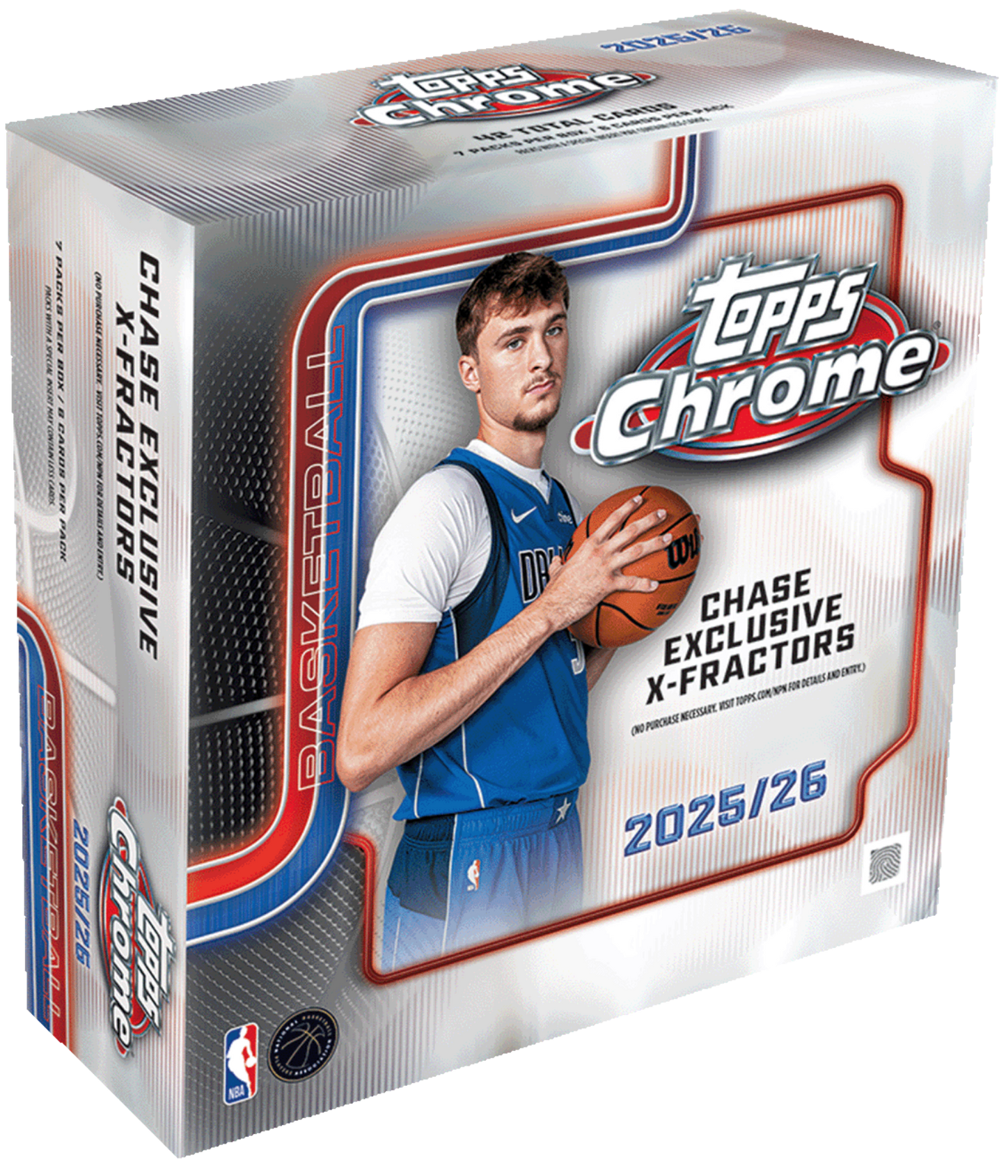 2025/2026 Topps Chrome Basketball Mega Box